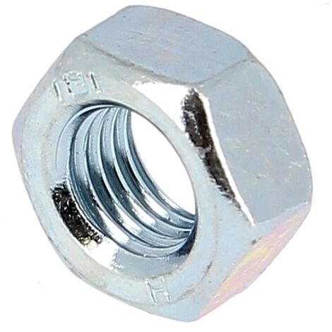 Ecrou Hu M10 Pas 125 Zingué DIN 934