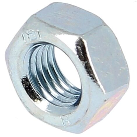 Ecrou Hu M12 Pas 100 Acier Zingué DIN 934