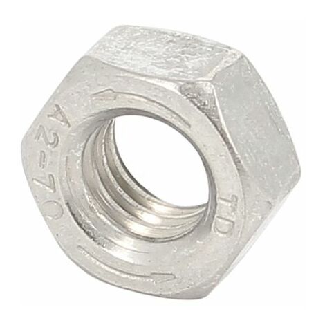 Ecrou Hu M20 A Gauche Inox A2 DIN 934L