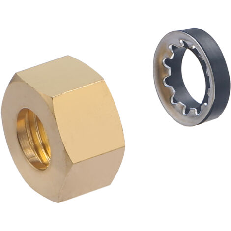 Ecrou + joint mixte  NOYON & THIEBAULT Ø12 - F15x21 (1/2)
