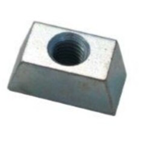 Écrou M8, Galvanisé, pour rail de 12 x 12mm ( Prix pour Sachet de 50 )