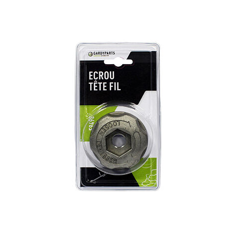 écrou Métal Gauche Pour Tête Fil Nylon à Déroulement Manuel Tecomec. (sous Coque).