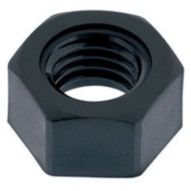 Vis Express - Ecrou Nylon Hexagonal hu M4 Noir-200 pièces