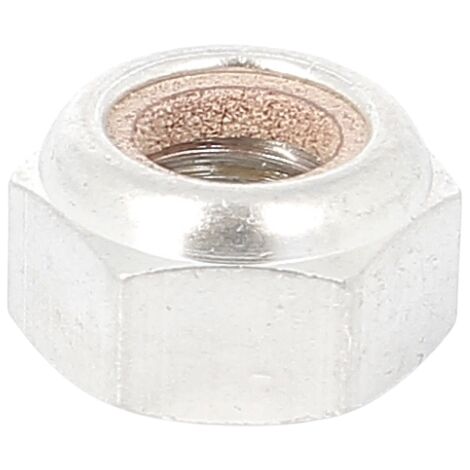 Ecrou Nylstop M12 Alu Dural Brut DIN 985