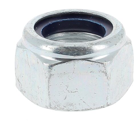 Ecrou Nylstop M14 Zingué DIN 985
