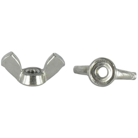 Ecrou Oreilles Inox A2 M12-50 pièces