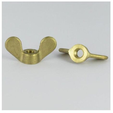 Écrou Oreilles Laiton M10 Conditionnement: 1 pièce