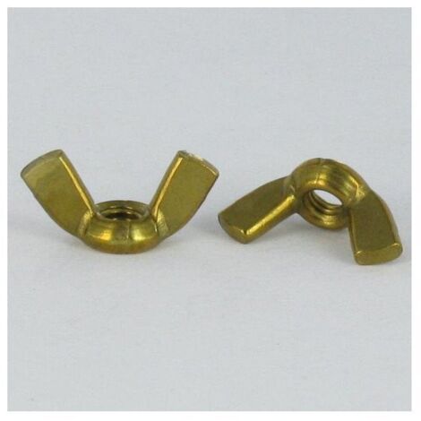 Écrou Oreilles Laiton M4 Forme américaine-30 pièces