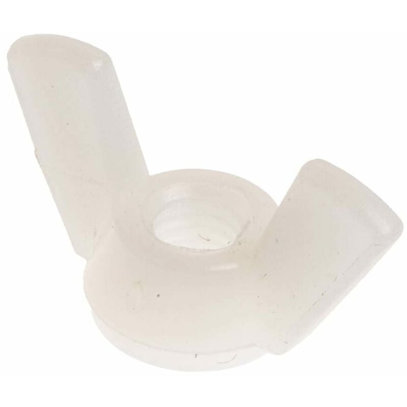 Ecrou à oreilles Nylon, M5 ( Prix pour Sachet de 25 )