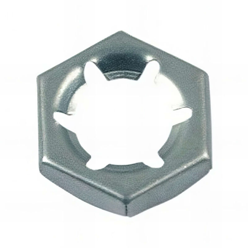 Ecrou pal M12 mm Zingué - Boite de 200 pcs Fixtout 12001202B