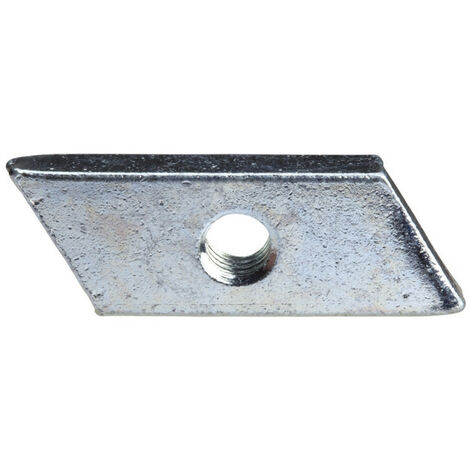 ecrou plat - 6 mm - pour montants standards spacial - thalassa - boite de 50 - schneider electric nsyfnm6