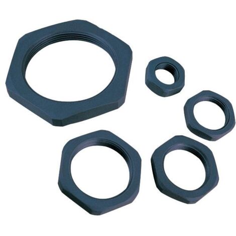 Ecrou Polyamide noir Pg 36 BLM 102365