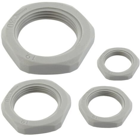 ecrou presse étoupe - en polyamide - pg48 din - gris - blm distribution 102482
