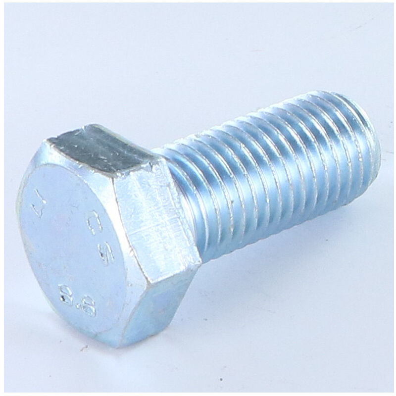 Vis Express - Vis métaux Tête hexagonale th M24X50 Classe 8.8 Acier zingué blanc-20 pièces