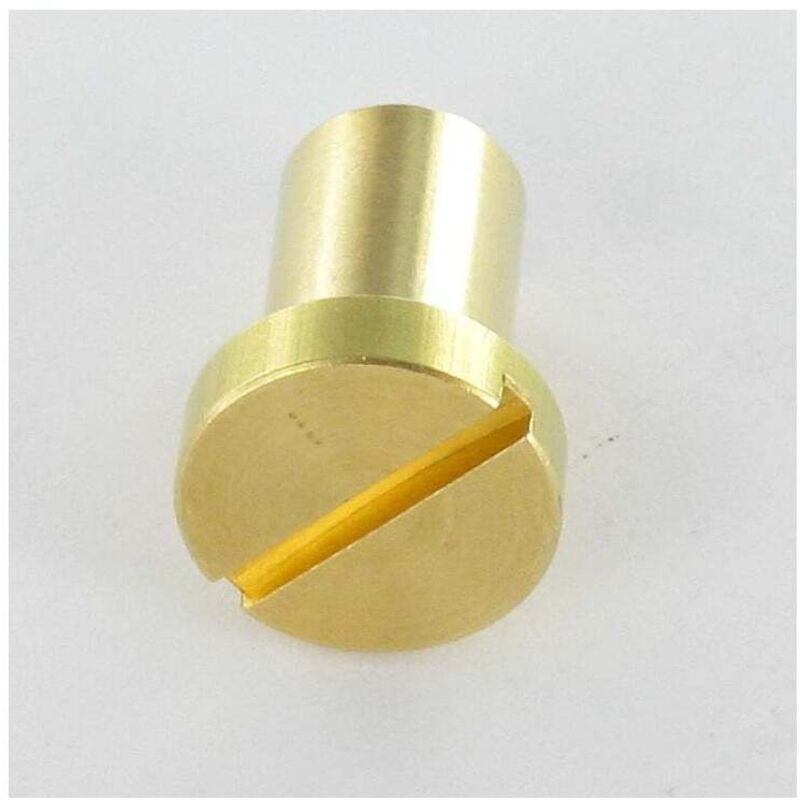 Ecrou Relieur Tête cylindrique tc Fendue 8X12 M6X11 Laiton-100 pièces