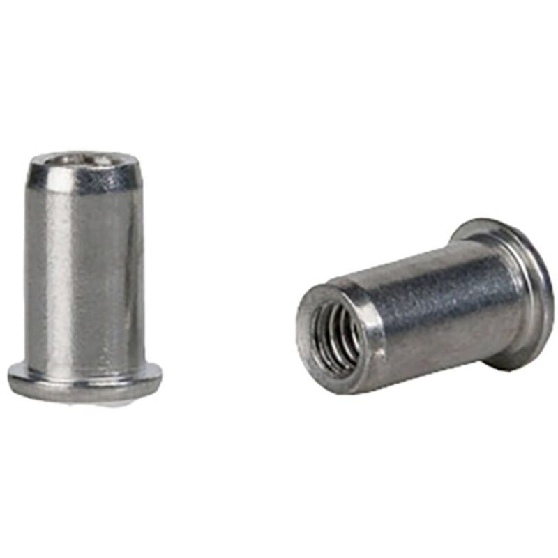 1433707 Ecrou à sertir en aveugle (ø x l) 11 mm x 17 mm M8 acier 100 pc(s) - Gesipa