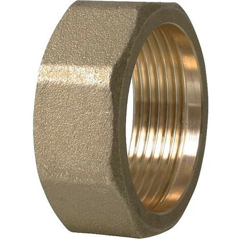 Ecrou tournant DN25 1 nickelé filetage femelle DN40 (11/2) avec joint