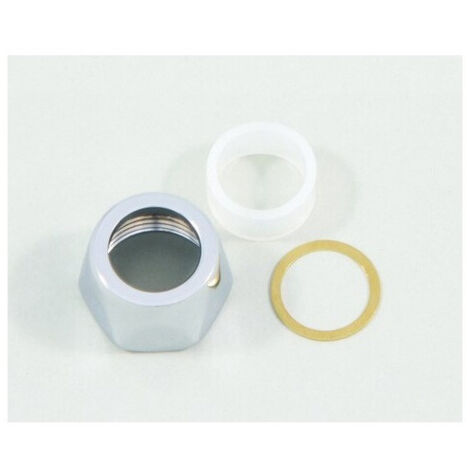 Ecrou union tube 16 mm 5/8 pouce chrome IDEAL STANDARD