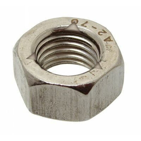 Ecrous autofreiné hexagonal inox - Qualite Inox: A4 - Diamètre: 8