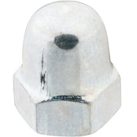 Écrous borgnes diamètre 12 mm, boîte de 100 écrous