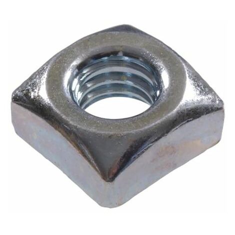 Écrous carrés, RS PRO, 3/4-16pouce, Acier ( Prix pour Paquet de 100 )