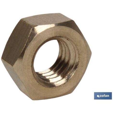Ecrous DIN 934 Laiton