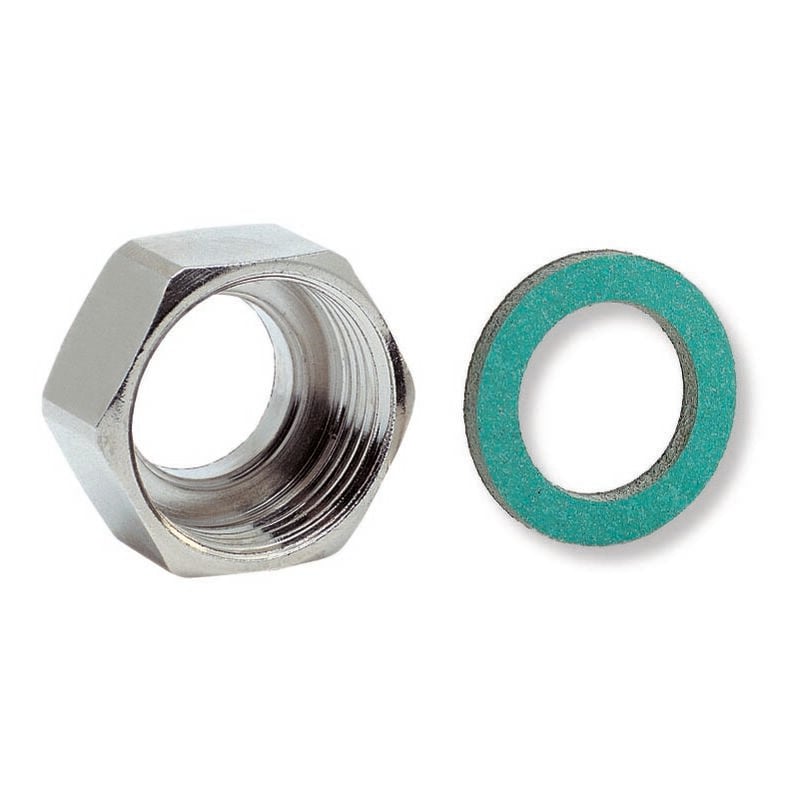 Ecrous filetés f pour solaire avec joint 1'1/4