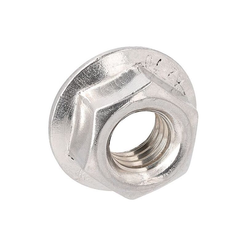 Crous hexagonaux avec bride Cl.8 din 6923 galv. m 4 conditionnement : 1000