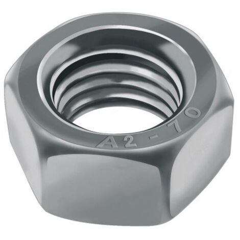 100 écrous à sertir crantés inox A2 TF, D. M8 x 19 mm - ENK0845