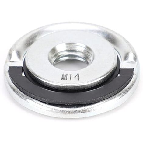 Écrous meuleuse d'angle écrous de verrouillage accessoire de meuleuse d'angle outil de serrage utilitaire rapide M14 14mm adapté