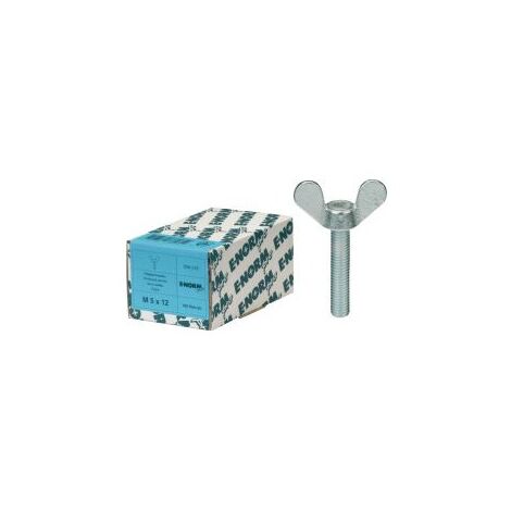 Ecrous oreilles DIN 316 GT HDG M8x20 HPE-NORMpro (Par 100)