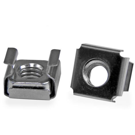 Écrous pour rack startech acier inoxydable nickelée
