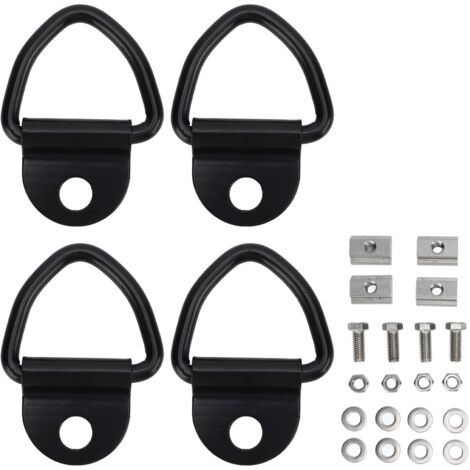 Écrous pour rails T, serrage rapide, métal durable, lot complet 20 pièces pour camions et remorques