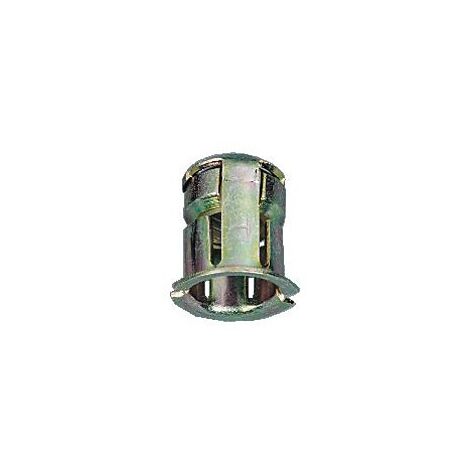 Écrous rapportés en cage acier zingué bichromaté 6 mm – Sachet de 20 écrous – Fixation durable pour projets professionnels – Viswood