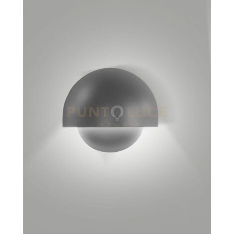 ECTOR APPLIQUE DA ESTERNO A LED 10W 3000K 990lm GRIGIO SCURO IP65