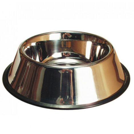 Écuelle inox conique antidérapante chien et chat 0,25 L