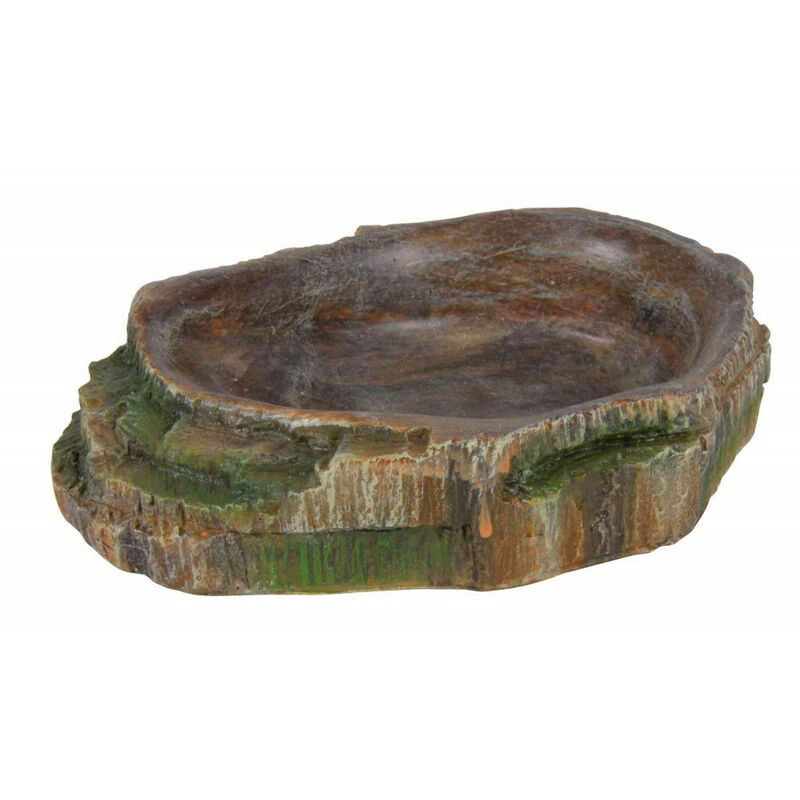 

Tazón de agua y comida. 13 x 3,5 x 11 cm. para reptiles.