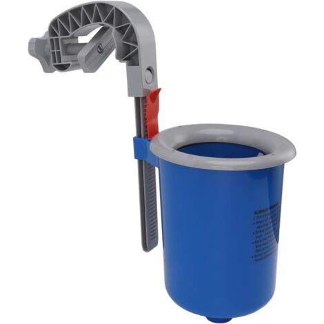 Écumoire de Nouilles Piscine, écumoire Automatique Murale avec Panier Filtrant Amovible pour Le Nettoyage la Piscine -