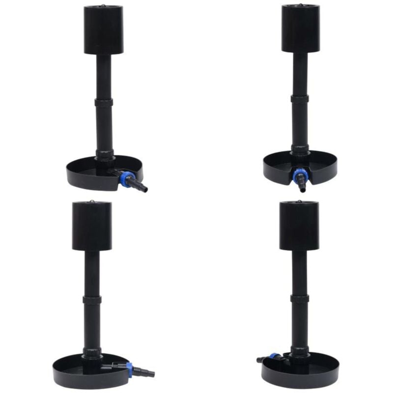 Cumoire de surface d'étang sur pied - Écumoire D'étang - Nettoyeur De Surface D'eau - Accessoires Pour Fontaines - Entretien D'étang - Réduction