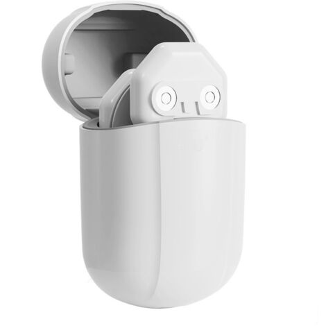 Écusson électrique compact rechargeable à microcourant pour la nuque, avec 8 modes, soulagement de la fatigue, massage cervical relaxant, écusson noir (type de