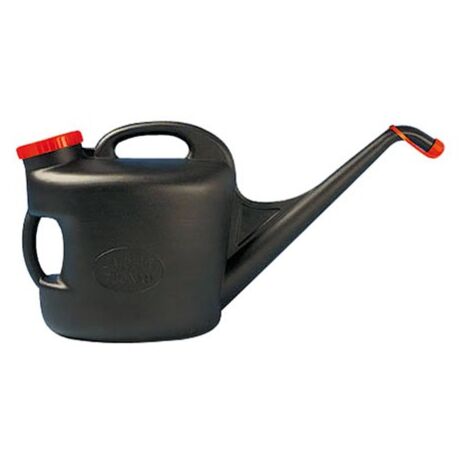 EDA – Bidon à mazout 11L en polyéthylène noir – Bec long pour remplissage pratique – Compatible avec mazout, eau, diesel, huile