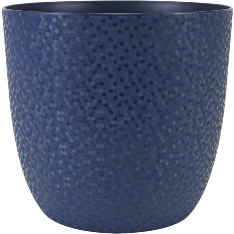 EDA - CACHE-POT OPALE Ø 18,5 CM - BLEU PROFOND 010479 NO