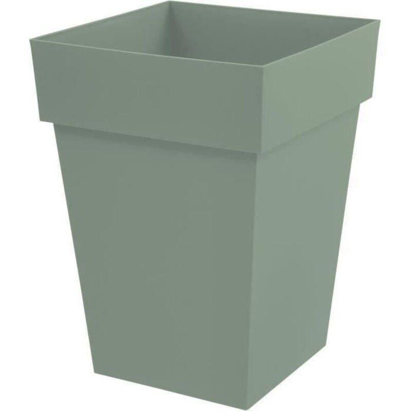 Pot Carré Toscane 51 l - Vert Laurier