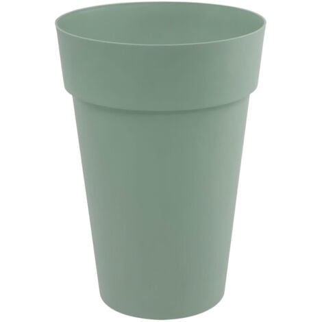 EDA PLASTIQUE - Vase haut Toscane - 67L - O 46 x 65 cm - Vert laurier