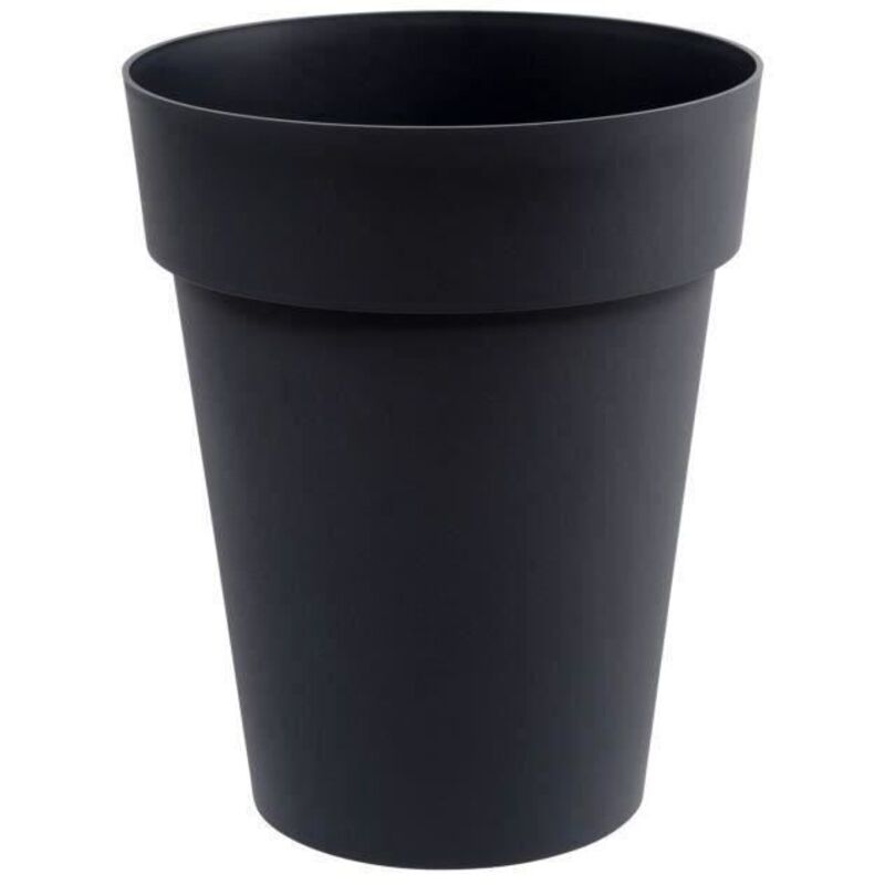 Eda Plastiques 13629 G.ant Sx3 Toscane Blumentopf Aus Polypropylen, 44 x 53 Cm, Anthrazit