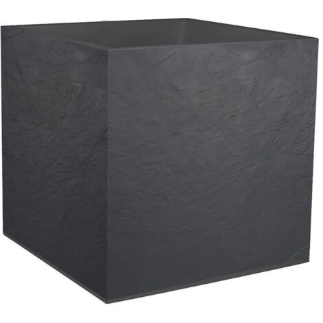EDA - Pot Carré Volcania - Gris anthracite - 57L