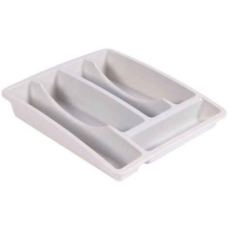 Eda Ramasse Couverts Blanc Organisateur Cuisine