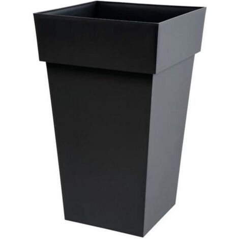 Eda Toscane Anthrazit Quadratblumentopf 62 L