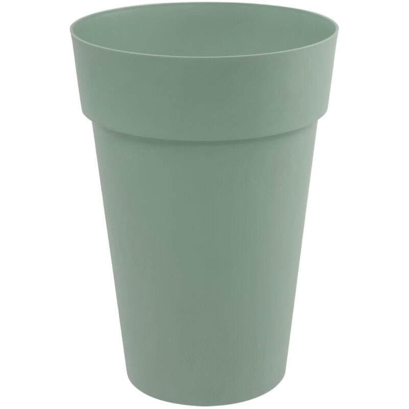 Plastique - Vase haut Toscane - 67L - o 46 x 65 cm - Vert laurier - EDA