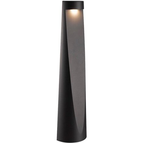 EDDIE Bollard Paletto LED 7W 50° IP65 3000K 777lm Struttura in Alluminio Pressofuso Verniciato Antracite - Rossini Illuminazione